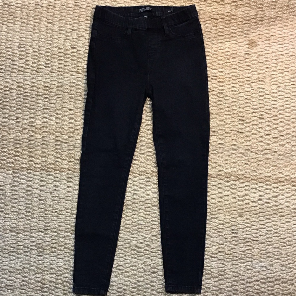 Judy Blue Black Skinny Fit Pull-on Jeggings